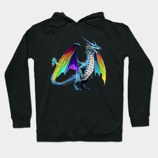 Rainbow Dragon Majesty Hoodie